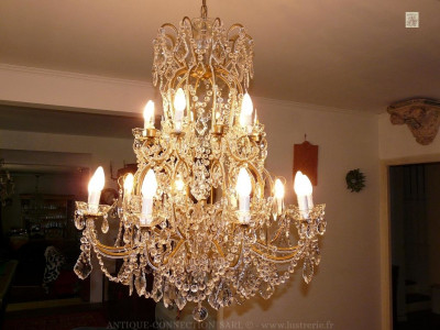 Chandelier with drops - Ø...