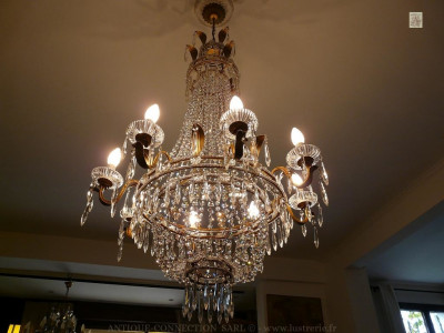 Chandelier Montgolfière....