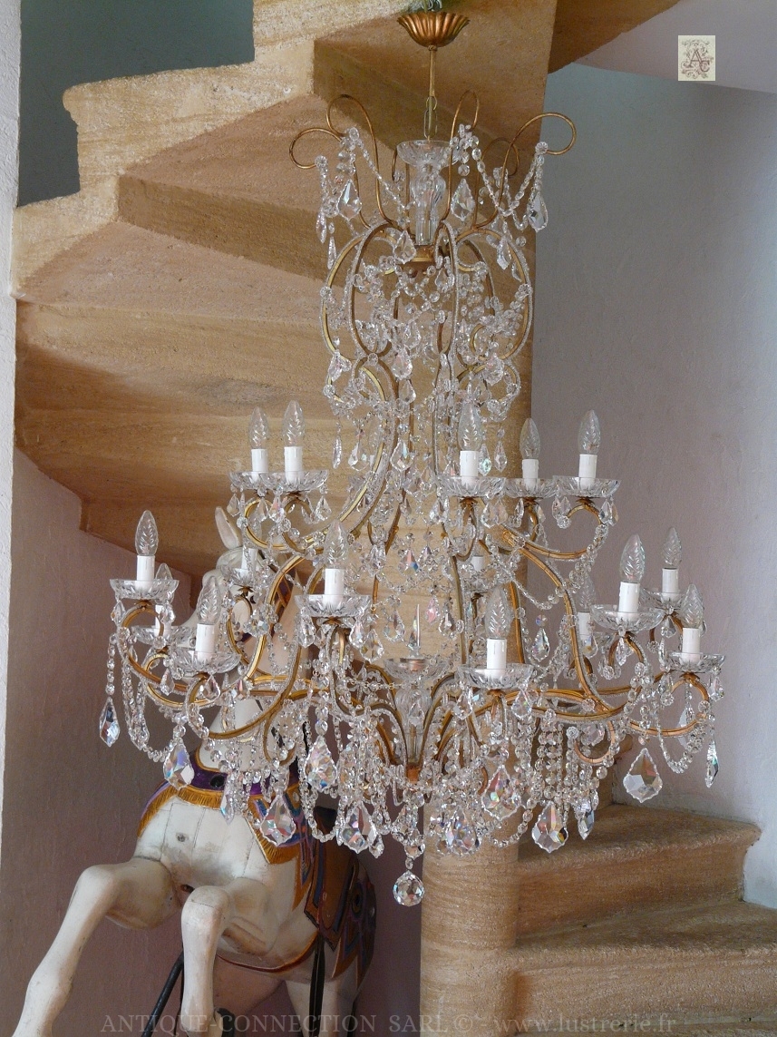 bronze chandelier