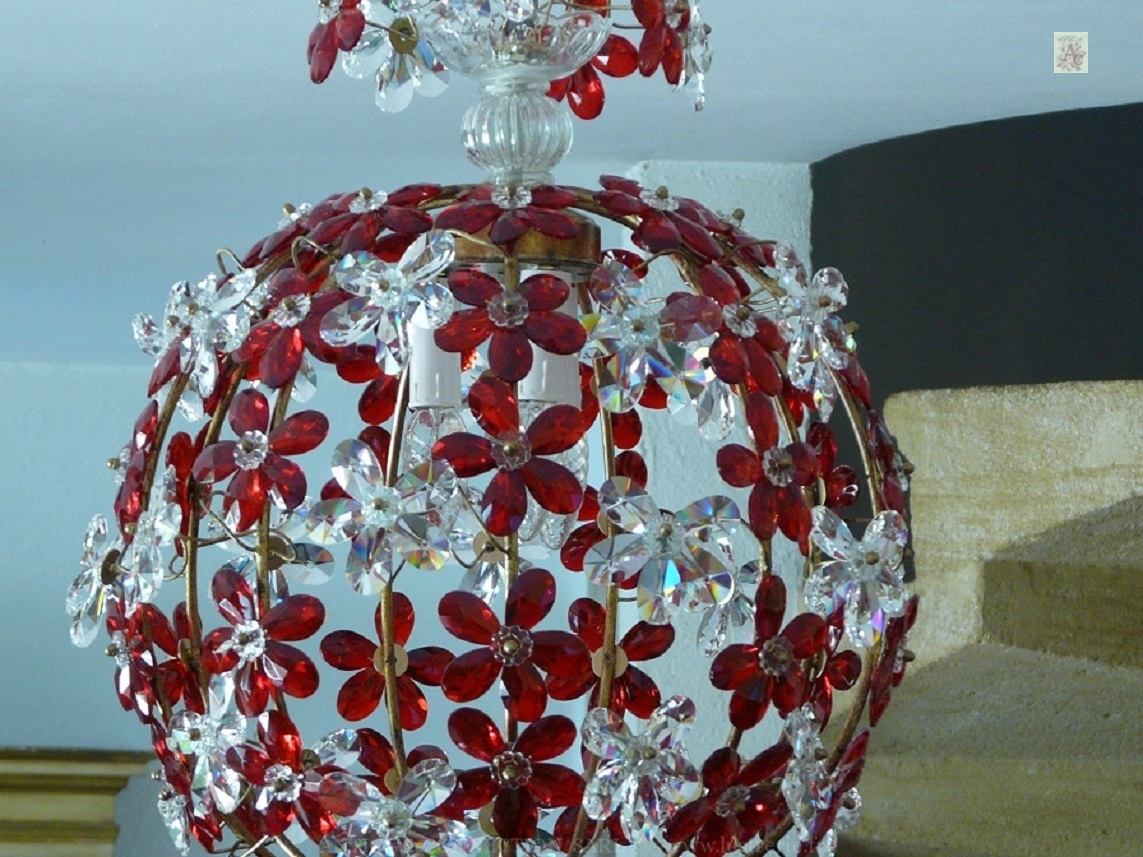 french crystal chandelier